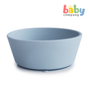 Mushie Silicone Suction Bowl - Powder Blue