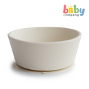 Mushie Silicone Suction Bowl - Ivory