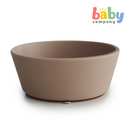 Mushie Silicone Suction Bowl - Natural