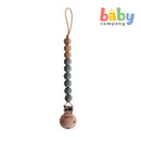 Mushie Pacifier Clips Eva - Dried Thyme