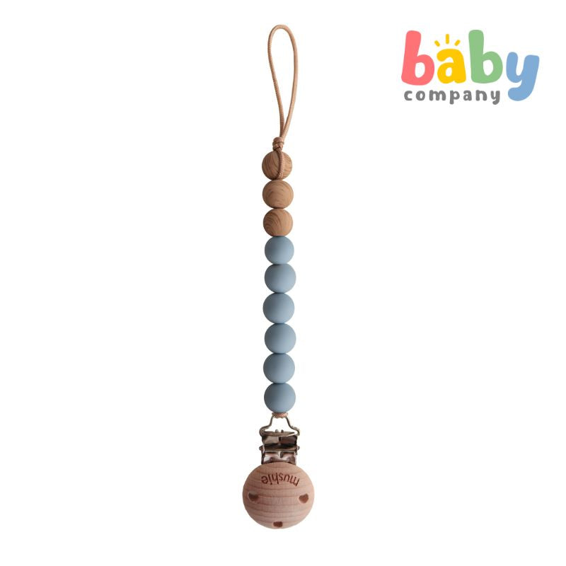Mushie Pacifier Clips Eva - Cloud