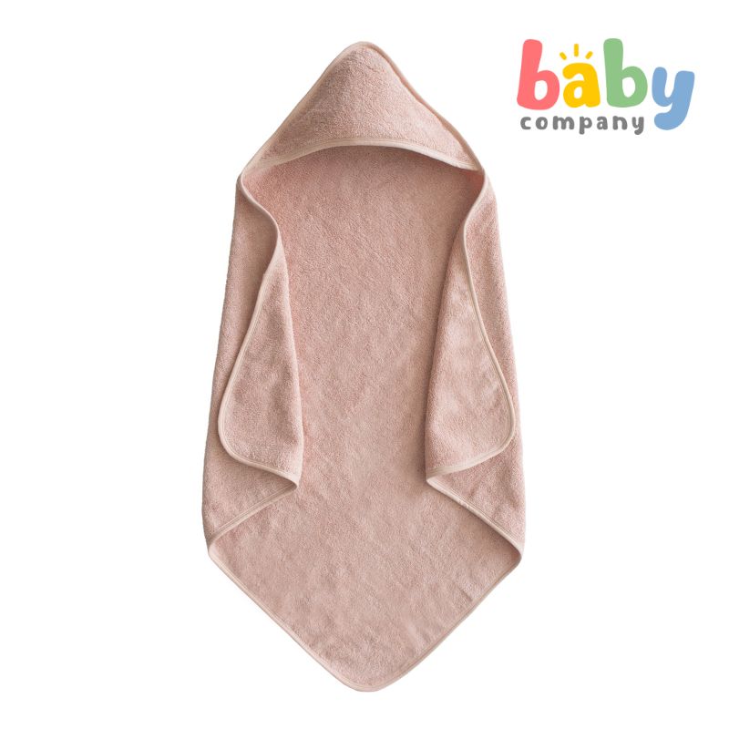 Mushie Hooded Towel - Blush