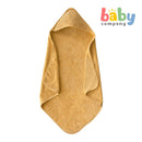 Mushie Hooded Towel - Fall yellow
