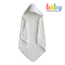 Mushie Hooded Towel - Pearl