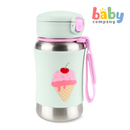 Skip Hop Spark Style SS Straw Bottle - Ice Cream