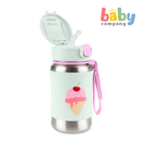 Skip Hop Spark Style SS Straw Bottle - Ice Cream