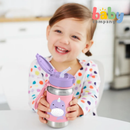 Skip Hop Zoo SS Straw Bottle - Narwhal