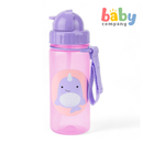 Skip Hop Zoo 13oz Straw Bottle - Narwhal