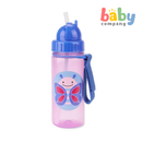 Skip Hop Zoo 13oz Straw Bottle - Butterfly
