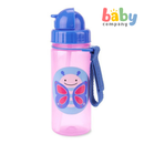 Skip Hop Zoo 13oz Straw Bottle - Butterfly
