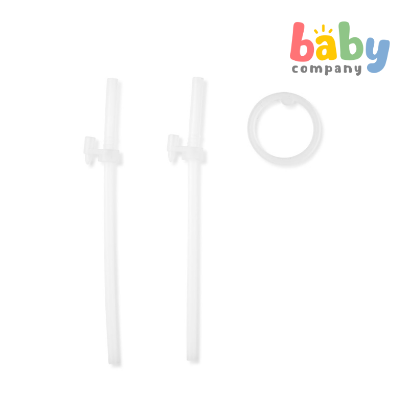 Skip Hop Zoo 2-Pack 13oz Extra Straws Bottle