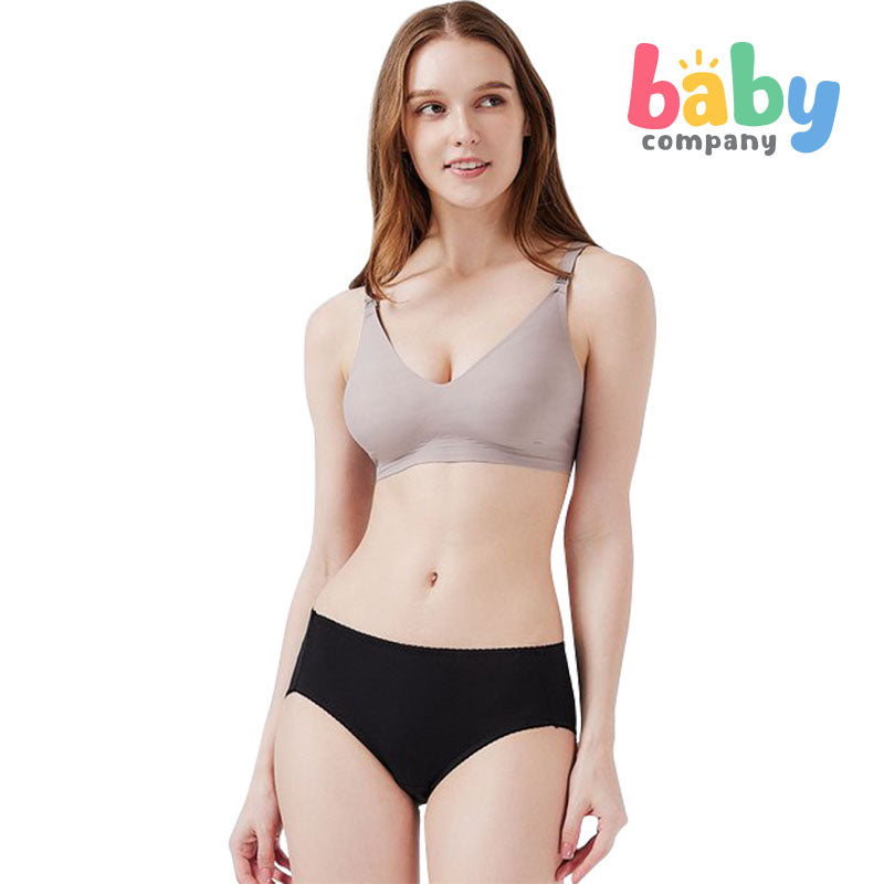 Mamaway Ultra Silky Seamless Maternity & Nursing Bra - Lilac