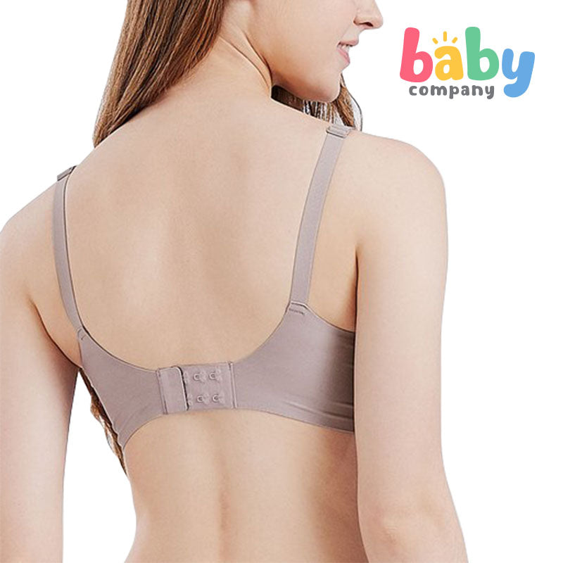 Mamaway Ultra Silky Seamless Maternity & Nursing Bra - Lilac