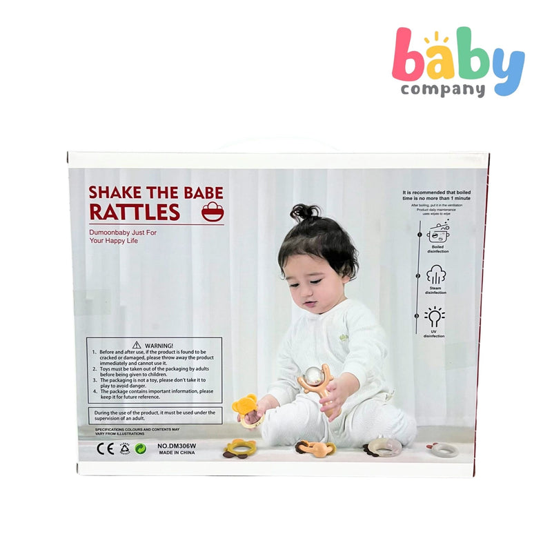 Dumoon Shake the Babe 6pcs Rattle Toys