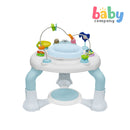 Baby Company 2-in-1 Activity Center with Jumping Board - Sky Blue