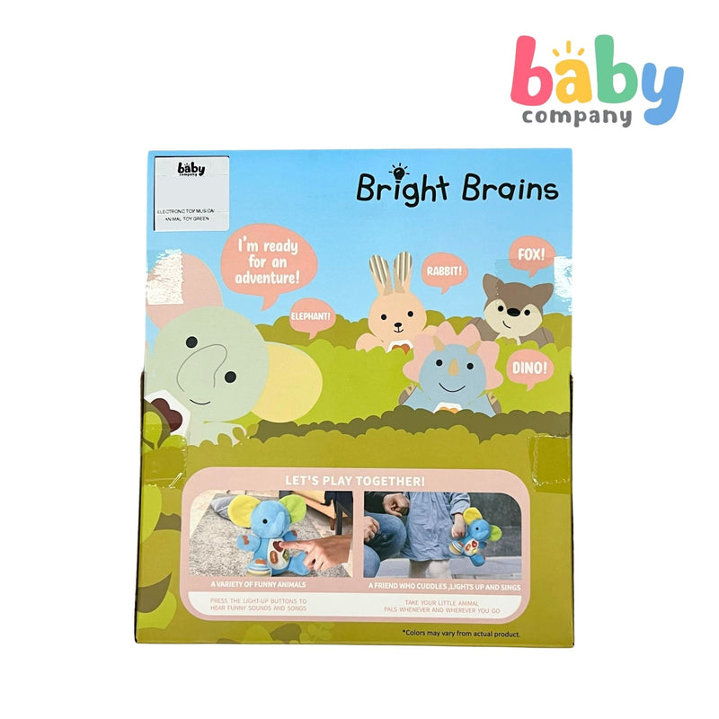 Bright Brains Electronic Musical Toy - Elephant