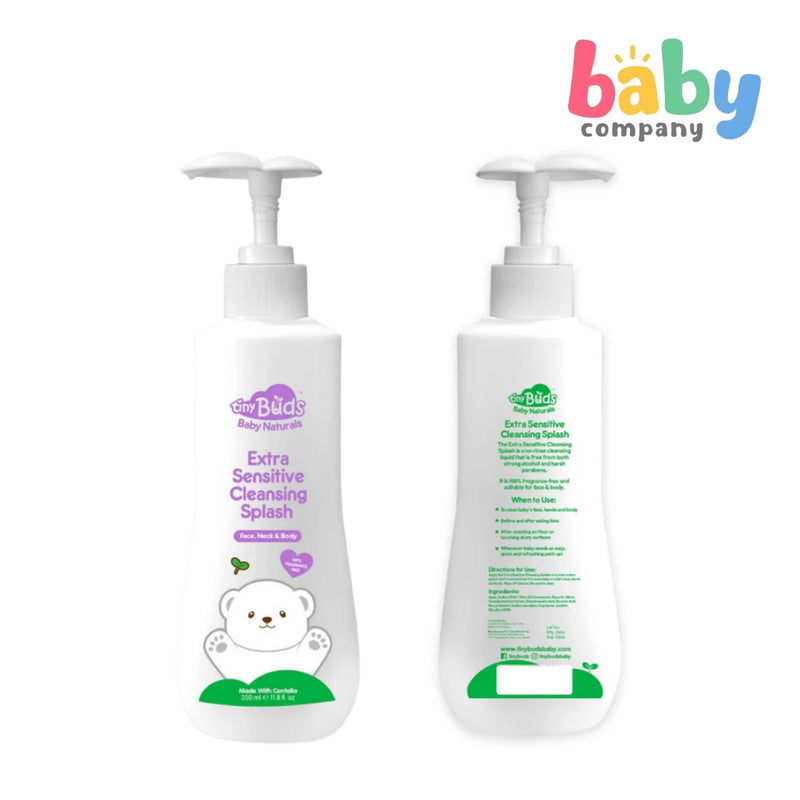 Tiny Buds Extra Sensitive Cleansing Splash 350ml