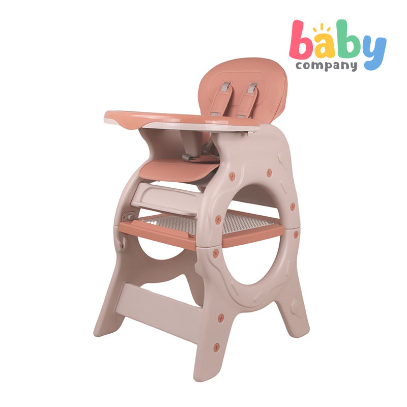 Baby Company Convertible Highchair - Terracotta