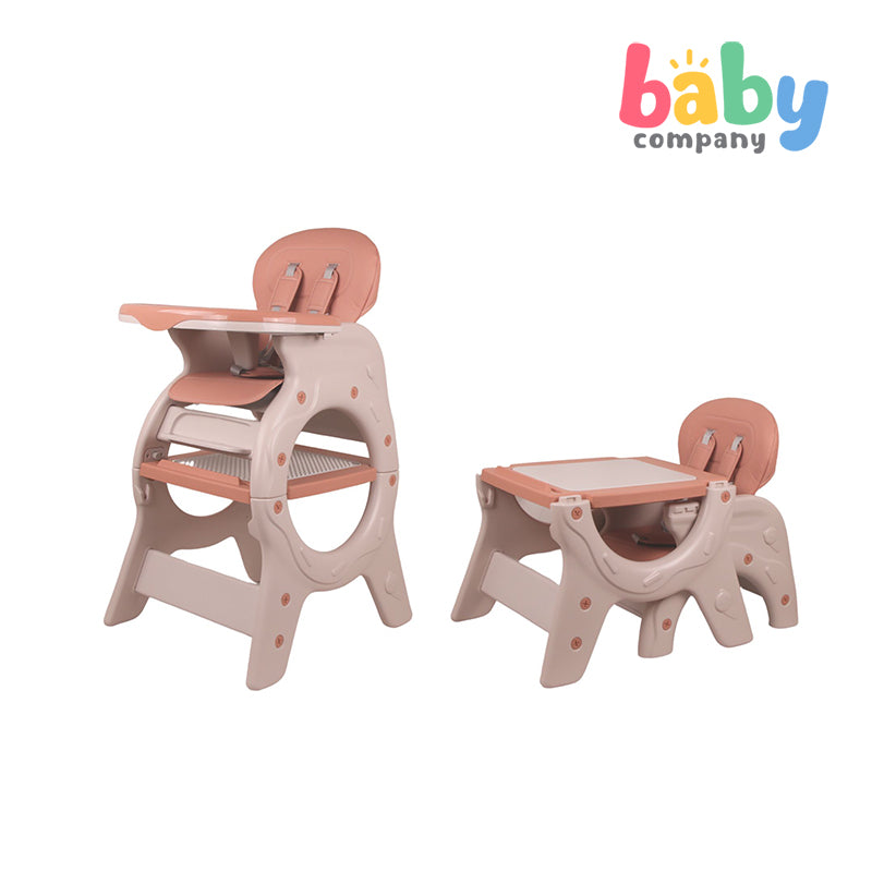 Baby Company Convertible Highchair - Terracotta