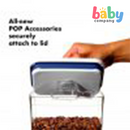 Oxo Tot 3 Pc Pop Container Rectangle Set with Scoop