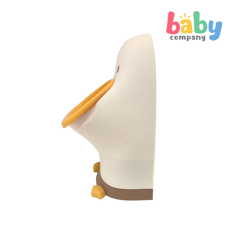 Babyhood Baby Duck Urinal - Orange/White