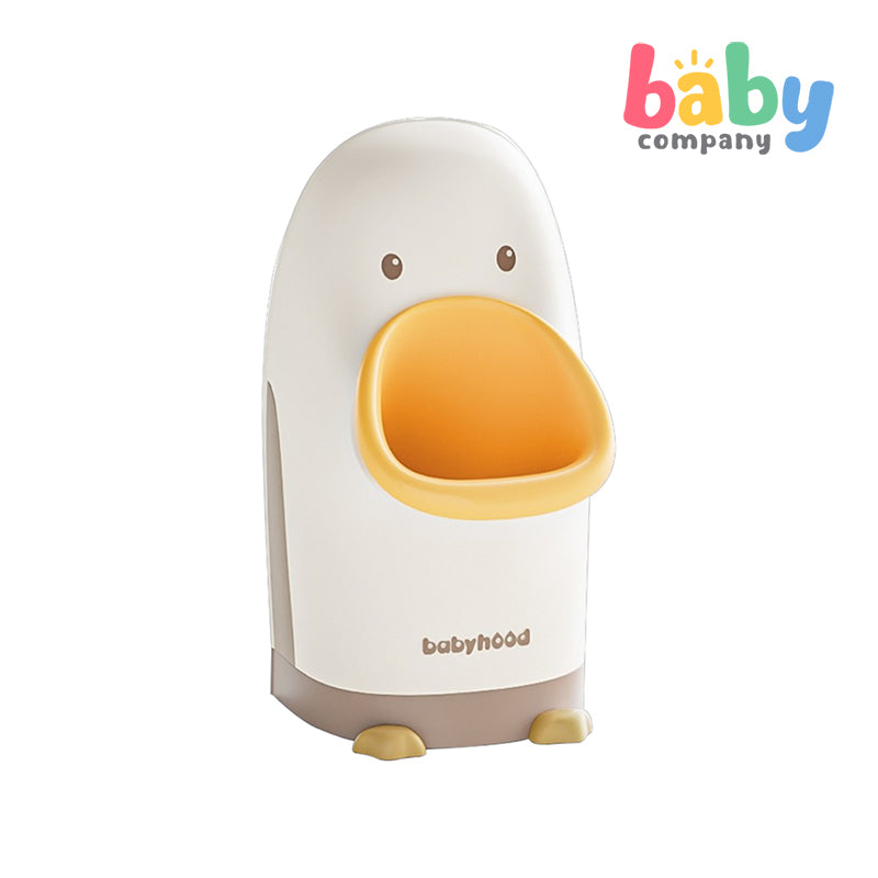 Babyhood Baby Duck Urinal - Orange/White