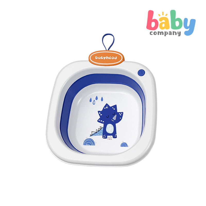 Babyhood Foldable Wash Basin - Blue