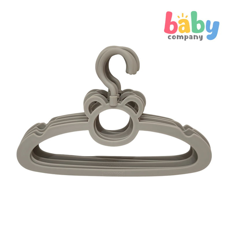 Babyhood Baby Bear Hanger 5pcs Set - Gray