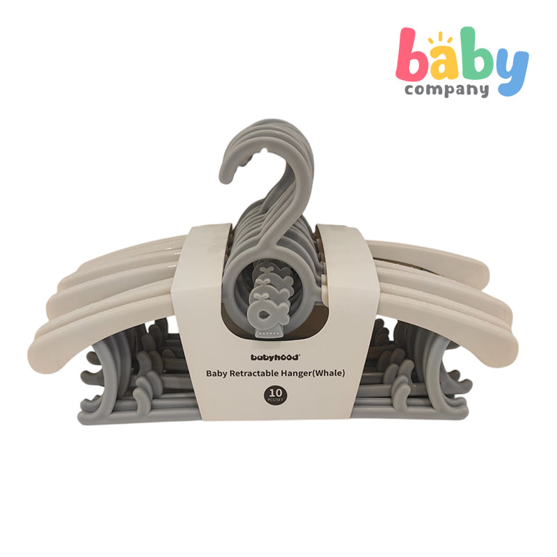 Babyhood Baby Hanger 10pcs Set - Gray