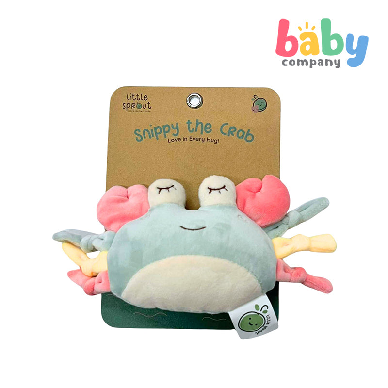 Little Sprout Plush Toy - Snippy the Crab