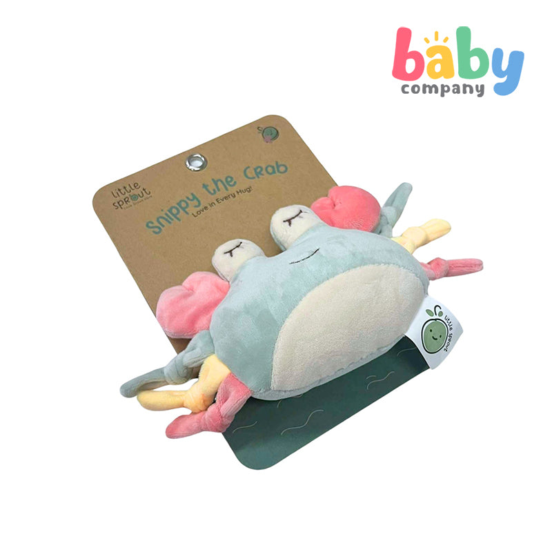 Little Sprout Plush Toy - Snippy the Crab