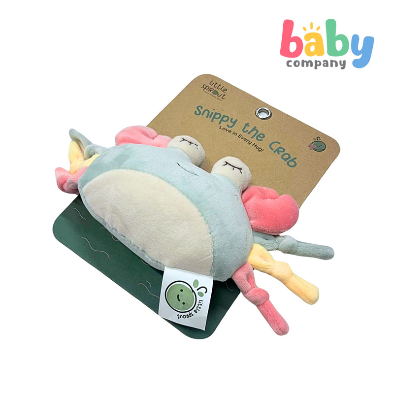 Little Sprout Plush Toy - Snippy the Crab