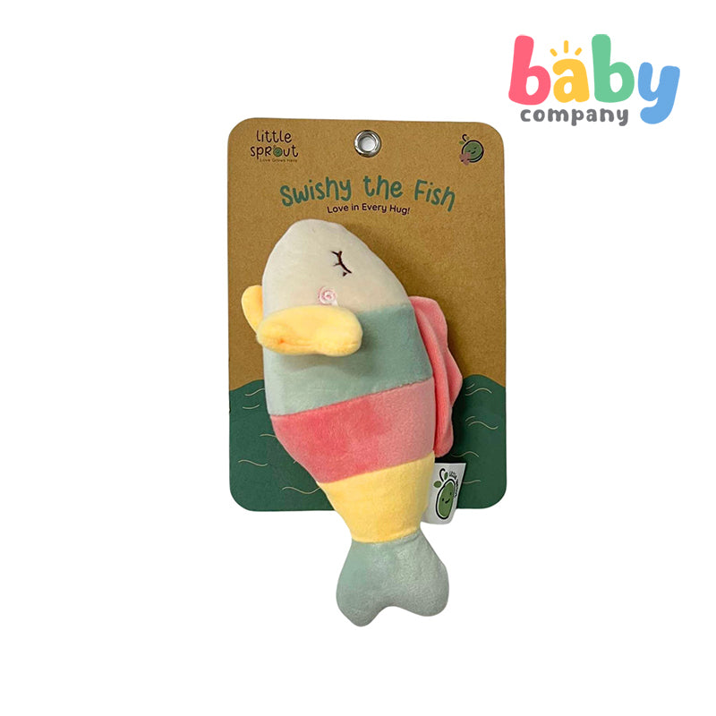 Little Sprout Plush Toy - Swishy the Fish