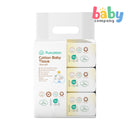 Purcotton Cotton Baby Tissue 80 Sheets / 3 Packs