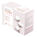 Purcotton Women 8-Piece Disposable Cotton Underwear (L)