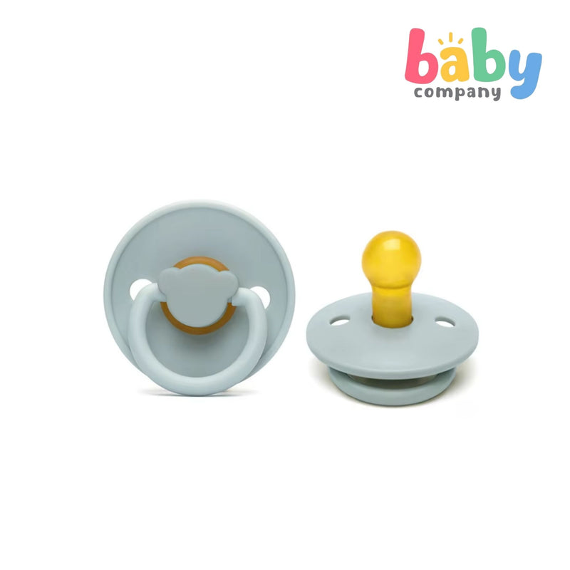 Erduo Baby Pacifier Stage 1 - Teddy Bear, Gray Blue