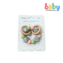 Erduo Wooden Silicone Teether Toy