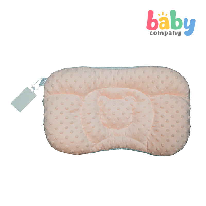 Baby Company Baby Head Pillow - Pink Deer