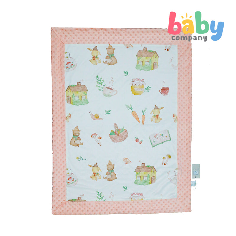 Baby Company Baby Blanket - Pink Farm