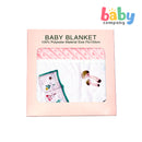 Baby Company Baby Blanket - Pink Farm