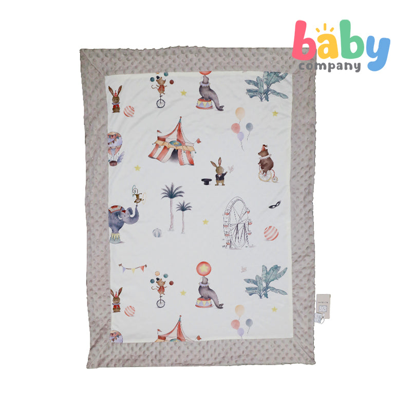 Baby Company Baby Blanket - Gray Circus