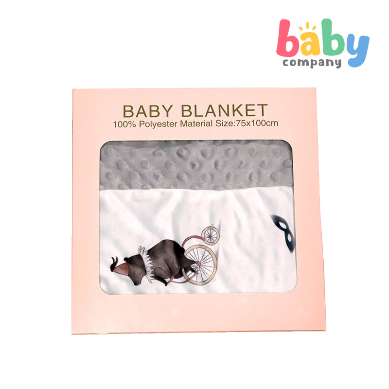 Baby Company Baby Blanket - Gray Circus