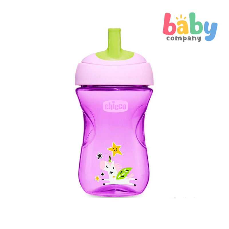 Chicco Advanced Sippy Cup 266ml/9oz For Girls -  12mos+