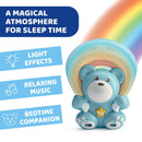 Chicco Rainbow Bear Projector with Lights & Calming Music 0m+ - Blue