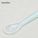 Babymoov 1st Age Silicone Baby Spoon - Azure