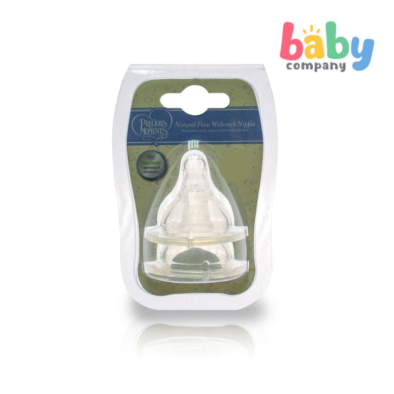 Precious Moments Nipple Wideneck Natural Flow Medium