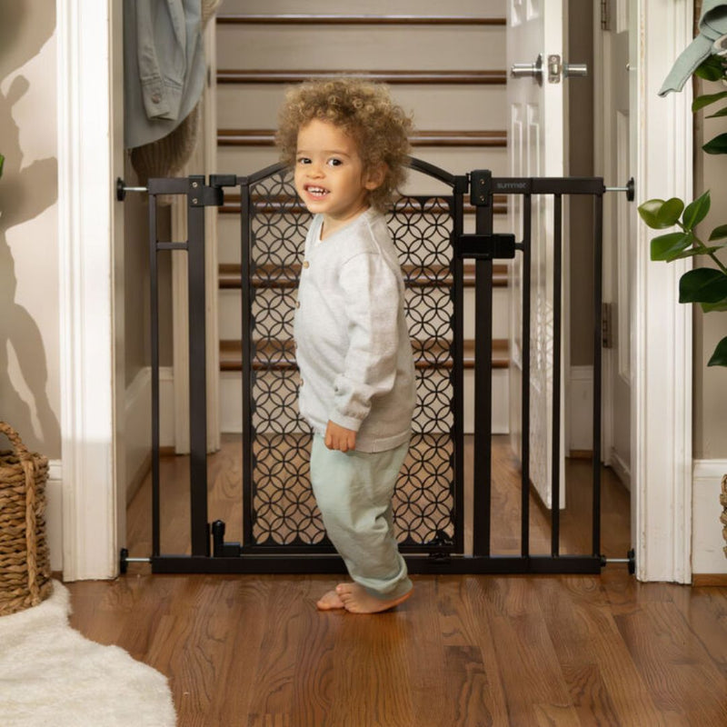 Summer Baby The Doorway 42" Wide Pet and Baby Gate - Espresso Metal