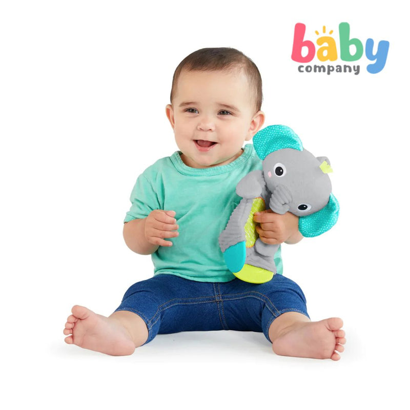 Kids II Bright Starts Snuggle & Teethe Plush Teether Toy