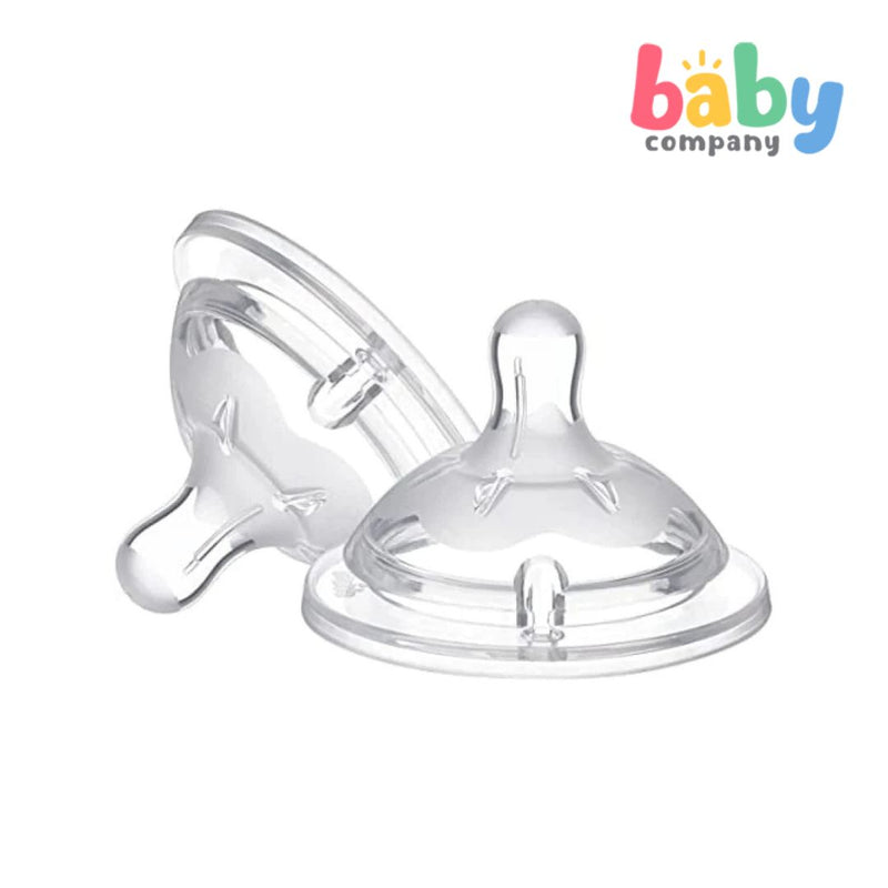 Chicco NaturalFeeling 2-Piece Fast-Flow Bottle Teat