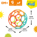Kids II Bright Starts Oball Easy Grasp Classic Ball Baby Toy